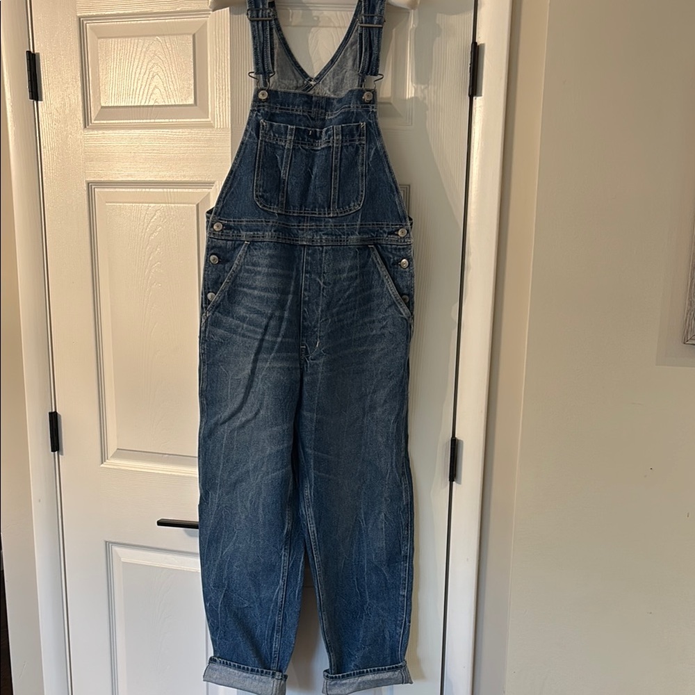 A&F Women’s Denim Overalls
